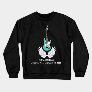 Jef Beck Tribute Guitar Crewneck Sweatshirt